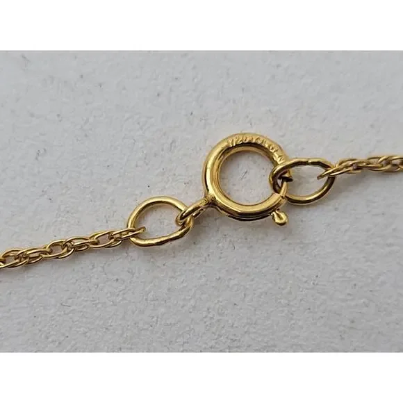 Black Hills Gold Powder Coated Butterfly Pendent on 14K GF Chain - Picture 6 of 6